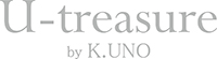 U-treasure by K.UNO　ロゴ