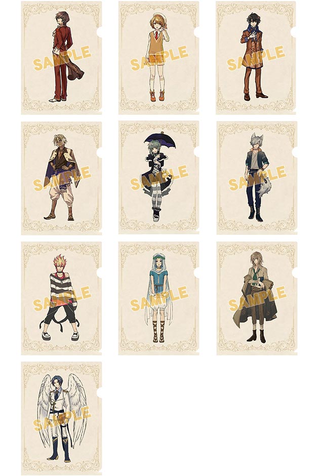 夢100 原画クリアファイル